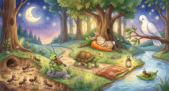 ilustrasi-hewan-hewan-cerita-fabel